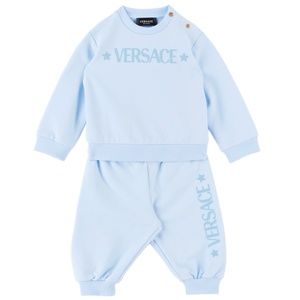 Blue Versace jogging suit 12 months